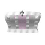 white pink gothic reg top