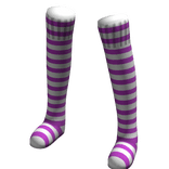 White Pink | Leg Warmers Thigh High Socks