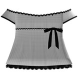 white plaid picnic dress