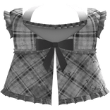 white plaid top