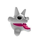 White Plush Backpack