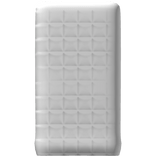 White Quilted Zip Romper Sleeve ( Left )