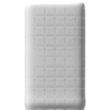 White Quilted Zip Romper Sleeve ( Right )