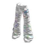 White Rainbow Pants
