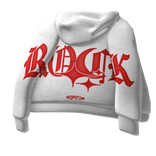 White / Red 'DIZRS EDITION' - Rockstar Hoodie