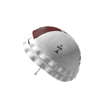 white red  gothic parasol