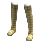 White Red | Leg Warmers Thigh High Socks