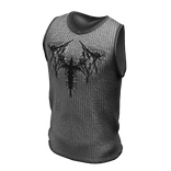 White Ribbed Tank Top