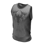 White Ribbed Tank Top