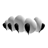 White Right Paw w/ Claws (R6)