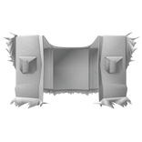 White Ripped and Torn Short Jacket