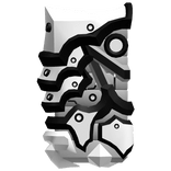 White Robot Metal Arm [Right]