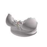 Ruffled Corset Top White ♥