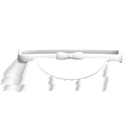 ♡ : white ruffled maid skirt