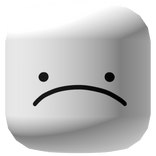 White Sad Face