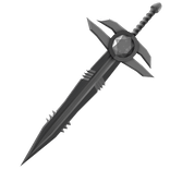 White Sapphire Gemstone Sword