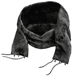 White Scarf Headwrap