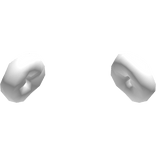  ♡ : white scrunchies for side pigtails