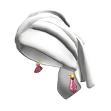 White Self Love Fluffy Towel Headwrap