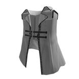 ♾️ White Shadow hunter leather trench coat