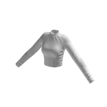 ♾️ White shiny top