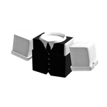 White Shirt & Formal Black Vest {1.0}