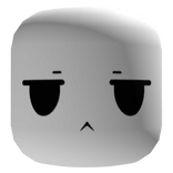 White Simple Bored Face