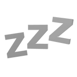 white sleepy expression .. zZz