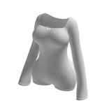 White Sleeved Bodysuit