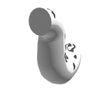 White Snow Leopard Tail