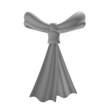 White Soft Cravat Scarf