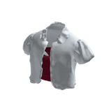 White Soft Cropped Shirts [PBR]