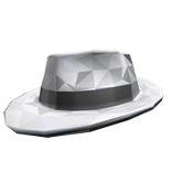 [⌛] White Sparkle Fedora