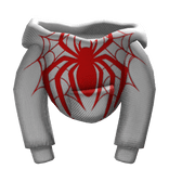 White Spider Female Hoodie