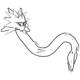 White Spiky Dragon