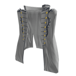 ♾️ White Storm Demon warrior trench coat (PBR)