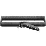 White Studded Emo Belt