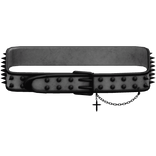 White Studded Punk Belt