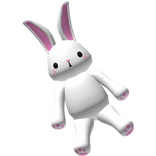 White Stuffed Bunny
