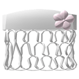 ♡ white summer hibiscus flower hawaiian top