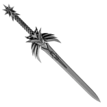 White Sunset Warrior Sword