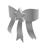 White SuperStar Bow for Korblox