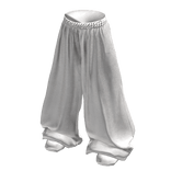 White Sweatpants & Sneakers