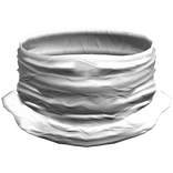 White Tactical Military Scarf Cowl Mask