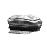 White Thrifted Vkei Y2K Leather Cadet Caps