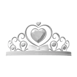 white tiara 