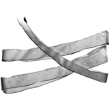 White Torn Body Bandage Wraps