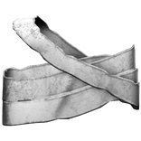 White Torn Shoulder Bandage Wraps [Left]