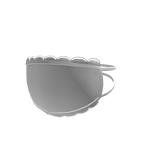 White Trendy Mask (Lace)