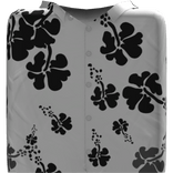 White Tropical Floral Button Shirt ( Torso )